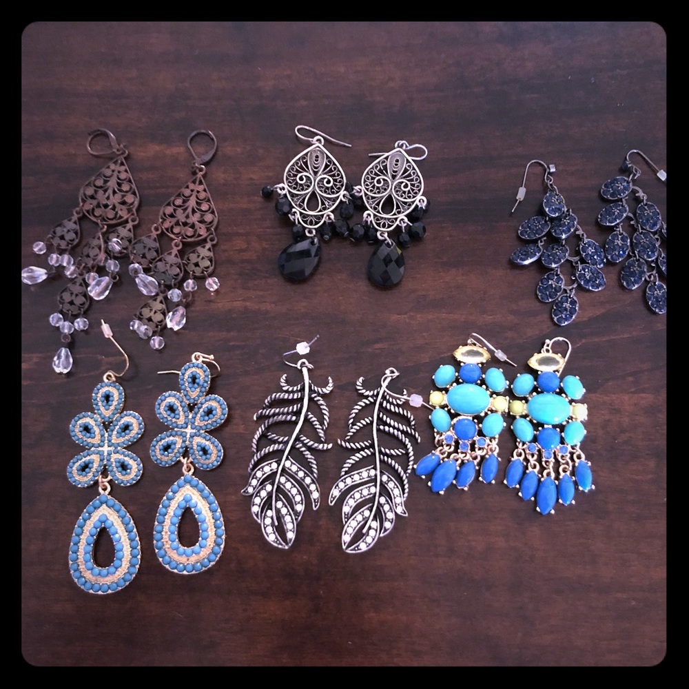 Earring Lot (6 pair)